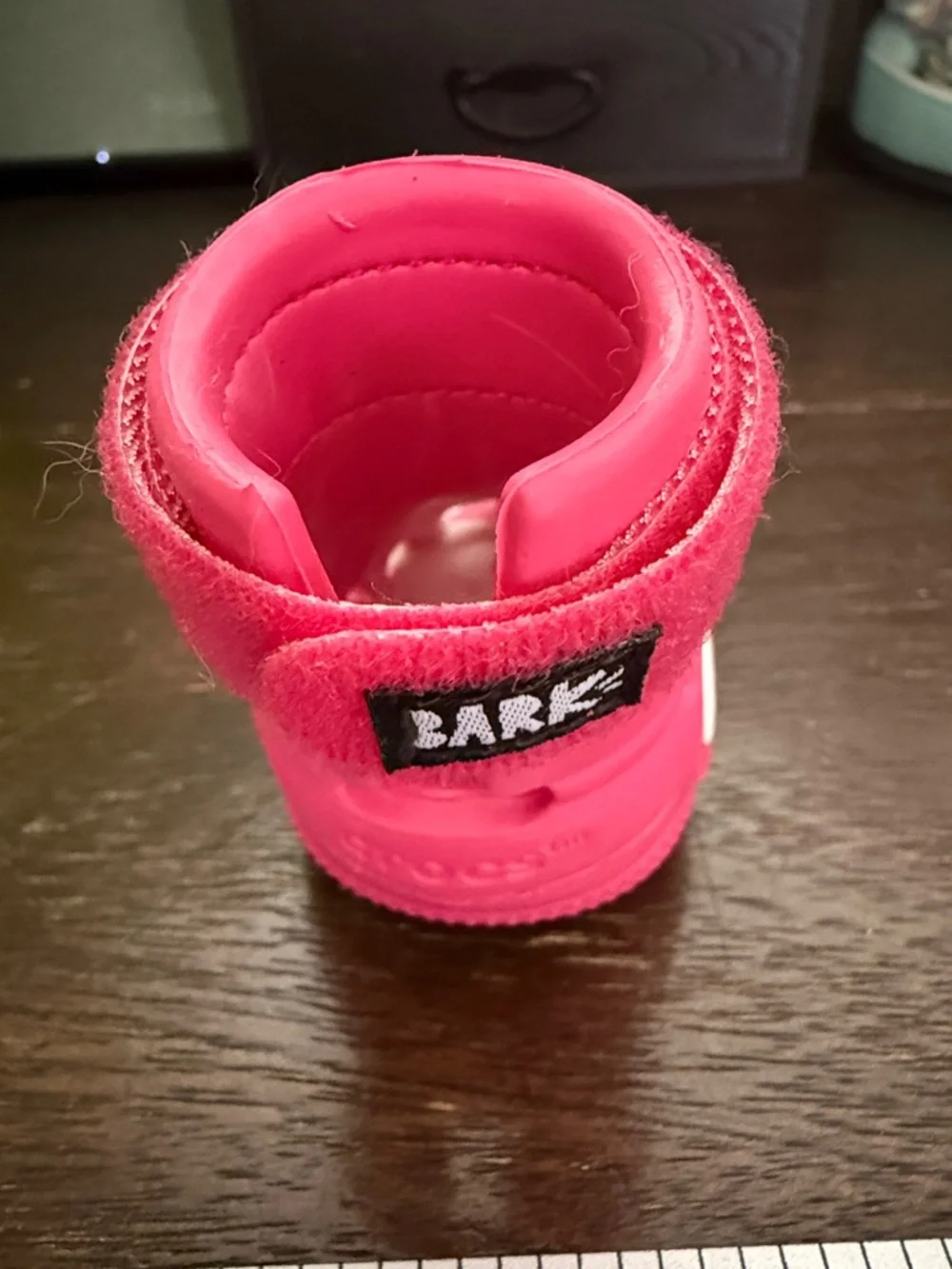 NIB Dog Crocs Pink “Dragonfruit” Bark Box Collab Dog Shoes Size S